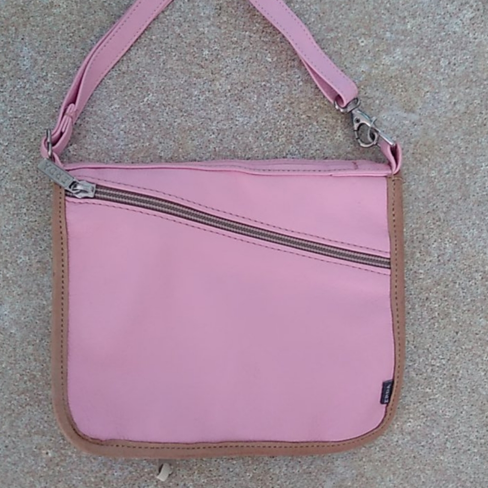 BNWOT pink leather Erda purse